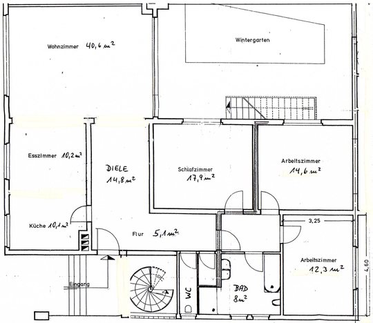 Grundriss Etagenwohnung Lindlar